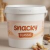Snacky 5 კგ მიწისთხილის კარაქი საბითუმო შეფუთვით ვედროში